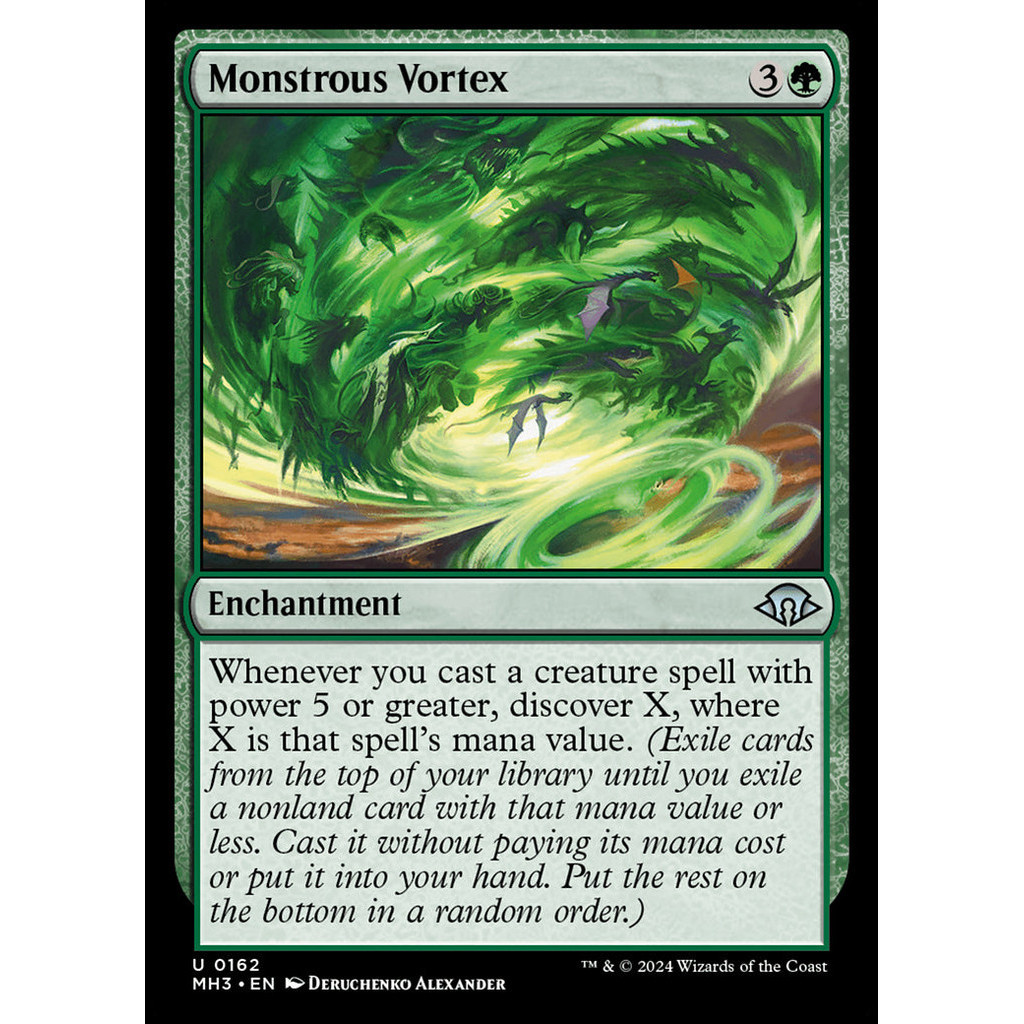 Monstrous Vortex [Modern Horizons 3] | Shopee Philippines