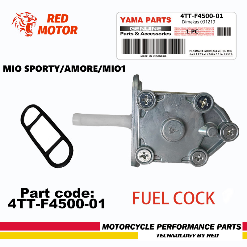 Genuine 4tt F4500 01fuel Pumpfuel Cock For Mio Sportyamoremio1 Shopee Philippines