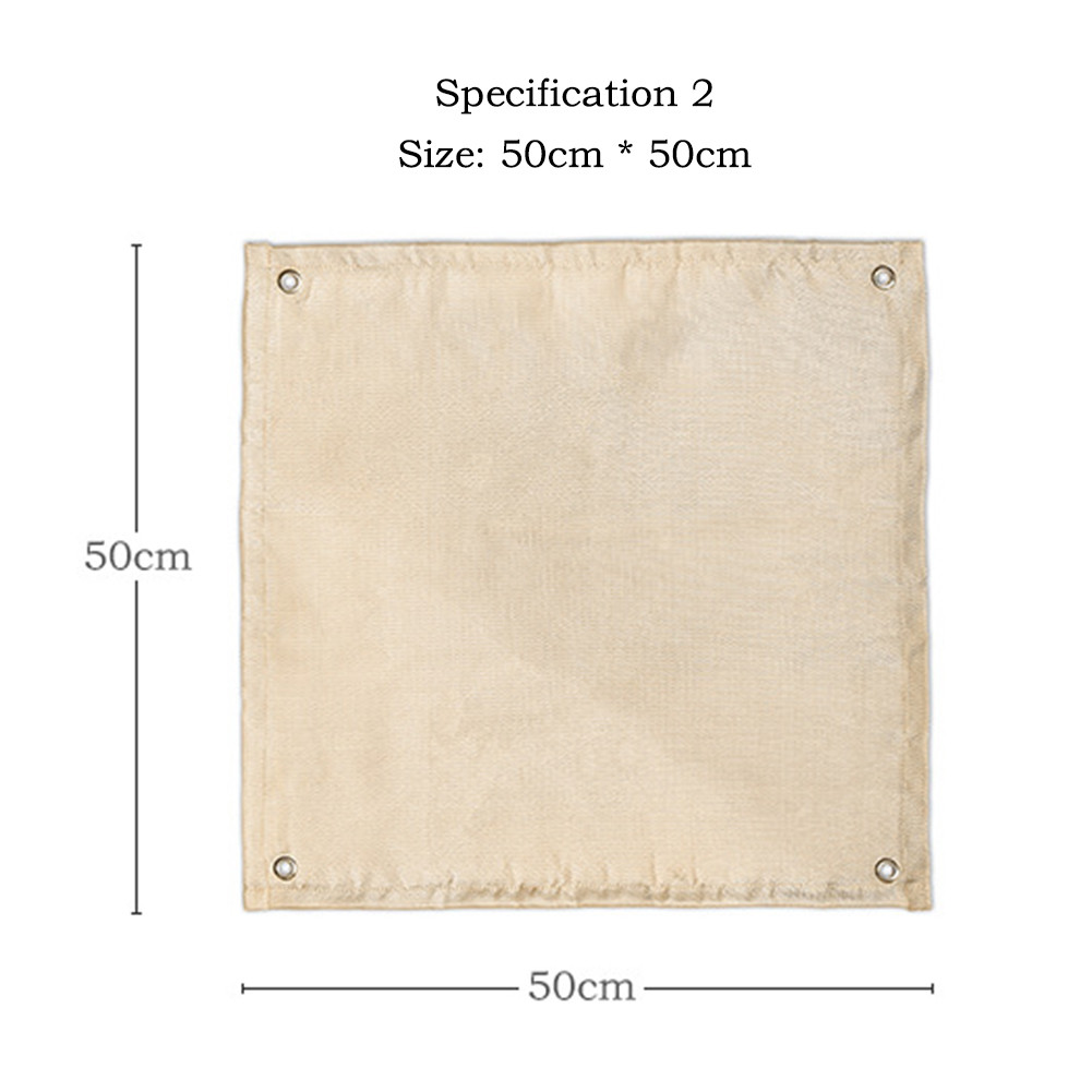 AU Fireproof Fire Pit Mat for Ground Deck Grass Lawn Fiberglass Grill ...