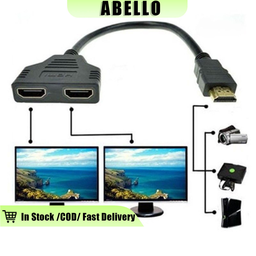 Shop hdmi splitter for dual monitors for Sale on Shopee Philippines