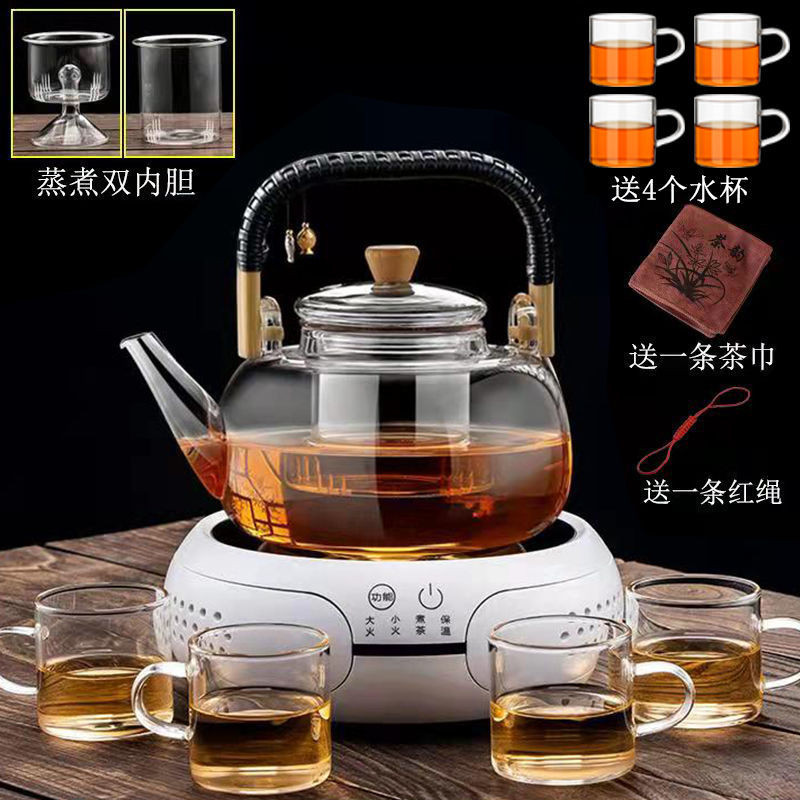 Thickened and Large-Capacity High Temperature Resistant Tea Brewing Pot ...