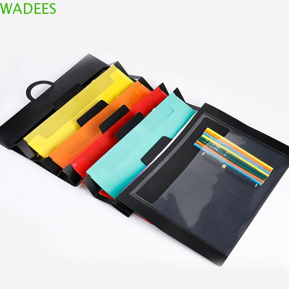 WADEES Hanging File Folders Magazine Contracts File Storage Bag For ...