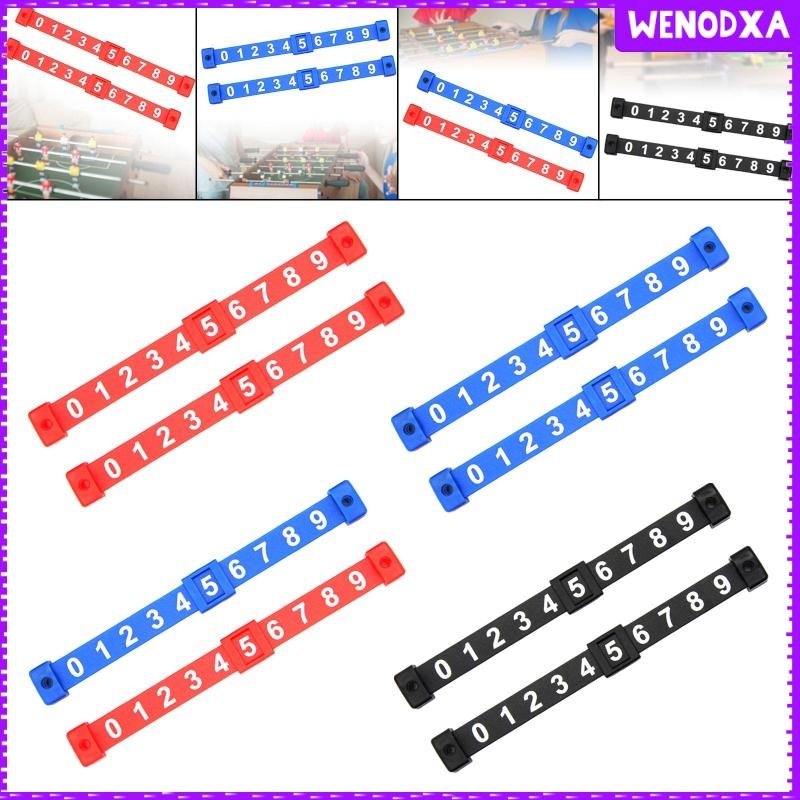[Wenodxa] 2x Table Football Score Counter, Kicker Football Table Game ...