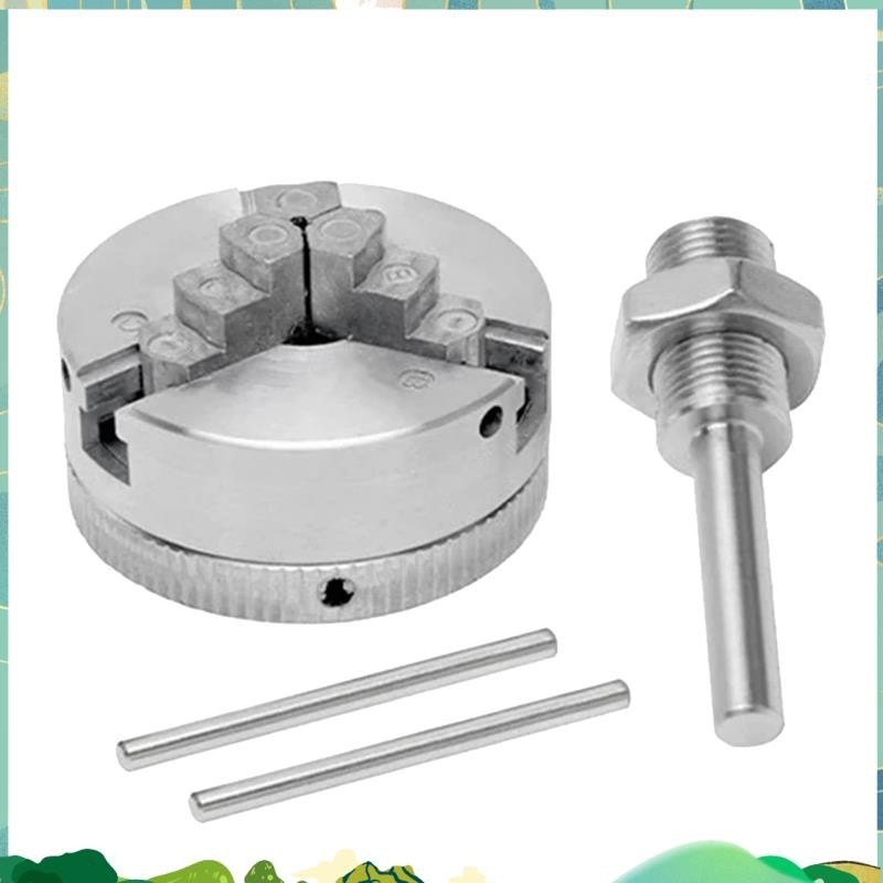 Mini Lathe Chuck Set, Z011 Extension Three Jaw Chuck and Connecting Rod ...
