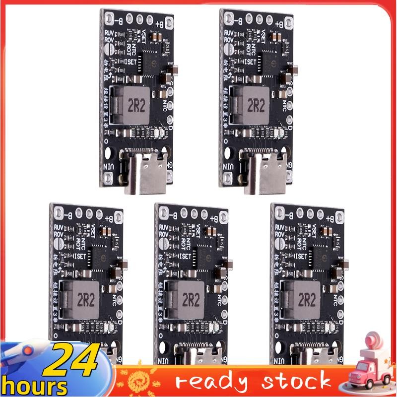 []3.7V 2S Lithium Battery Charging Boost Module Type-C Support QC Fast ...