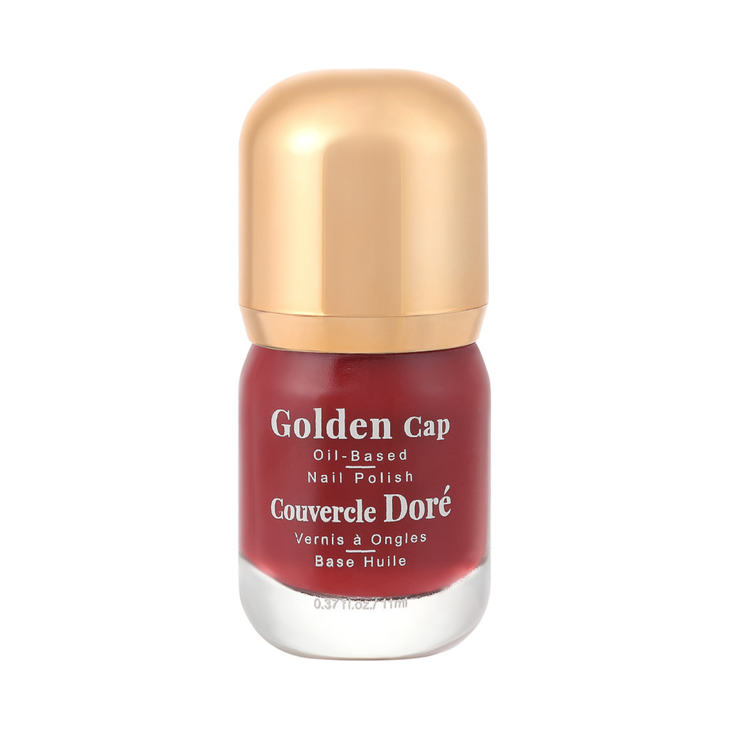 MINISO Golden Cap Oil based Nail Polish - 05 Purplish Red | Shopee ...