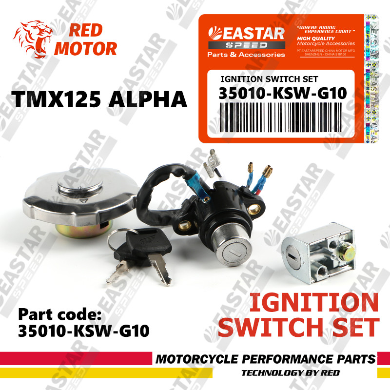 IGNITION SWITCH SET WITH TANK CAP/KEY SET for TMX125 ALPHA | Shopee ...