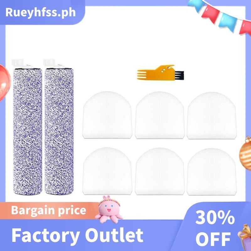 Ytaland WD101 Replacement Brush Roller And Foam Filters Compatible With Shark WD201