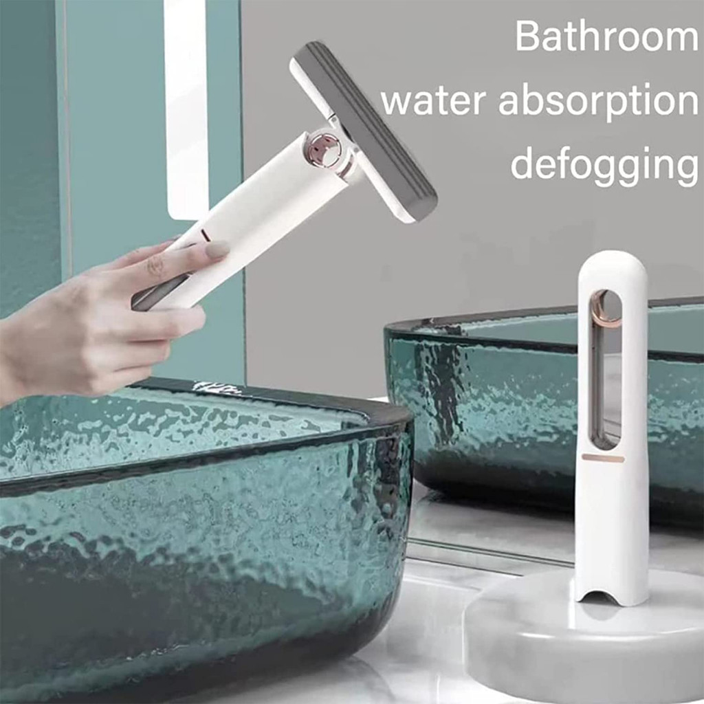 Mini Handheld Mop Portable Cleaning Mop Bathroom Car Window Glass ...