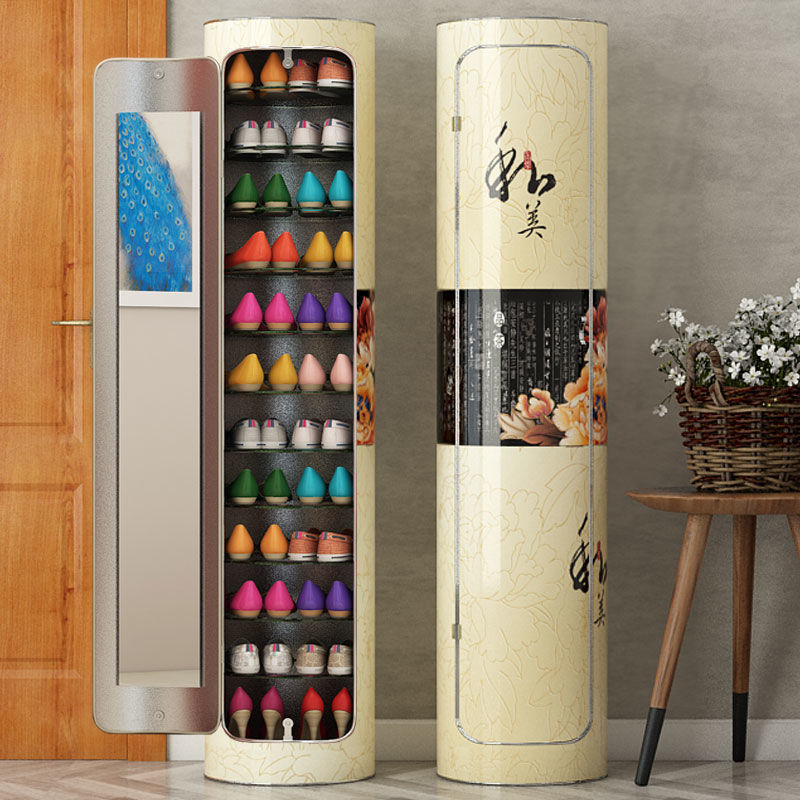 Creative Rotating Shoe Cabinet Multi-Layer Shoe Rack Chinese Economical ...