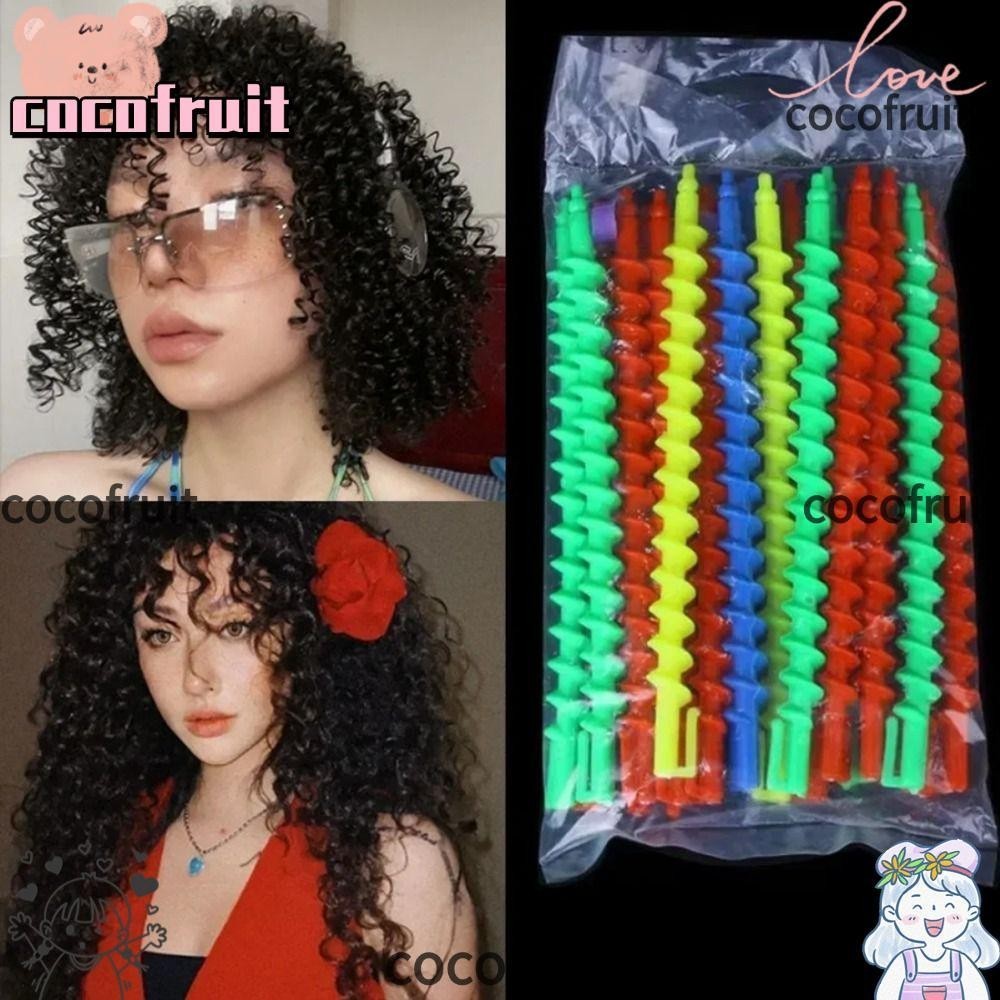 COCOFRUIT Spiral Plastic Perm Stick, Professional Multifunctional Magic ...