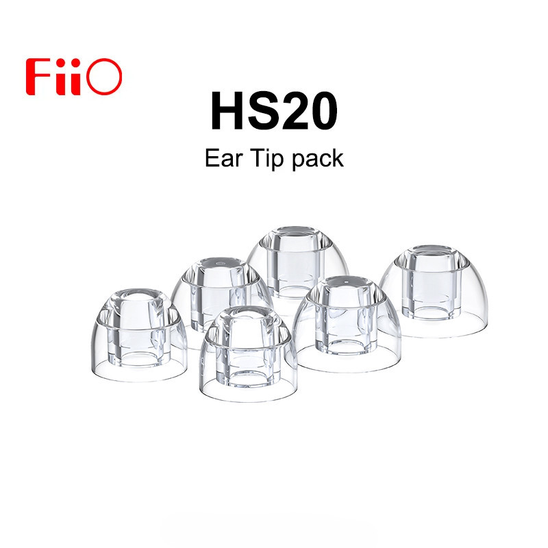 FiiO HS20 Liquid Silicone Ear Tips Eartips 3pairs SML 3Pairs Set For ...