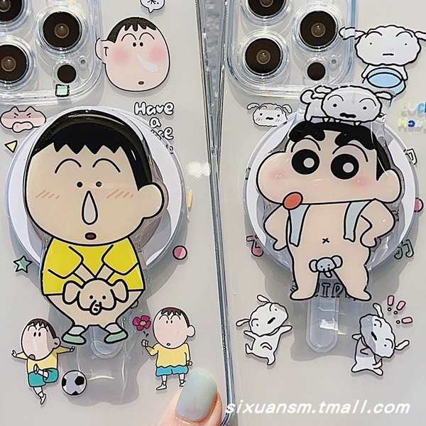 magsafe popsocket pop socket Spoof, funny, cartoon, cute crayons ...