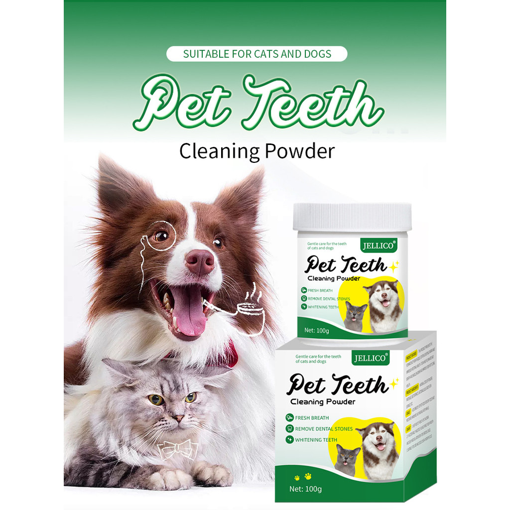 Pet Tooth Cleaning Powder Pet Oral Cleaning Toothpowder Pet Oral Care ...
