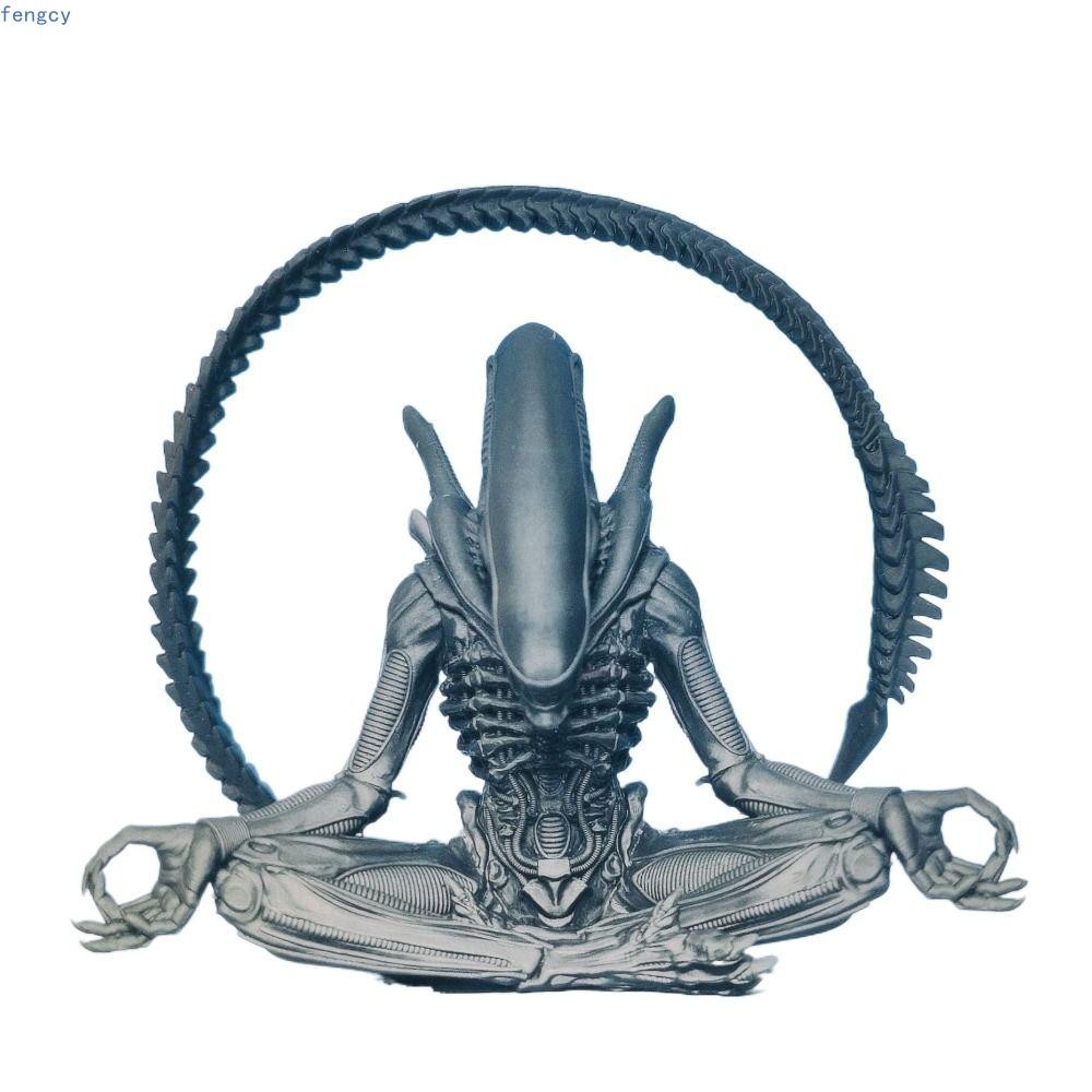 FENGCY Xenomorph Model, Aliens Romulus Meditation Xenomorph Figure ...