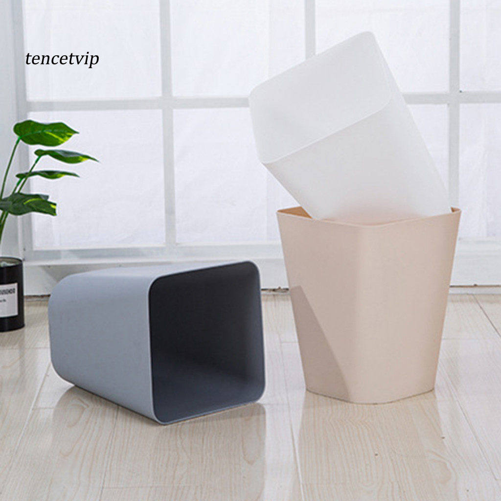 Vip Garbage Tidy Room Trash Large Capacity Plastic Garbage Bin Easy to ...