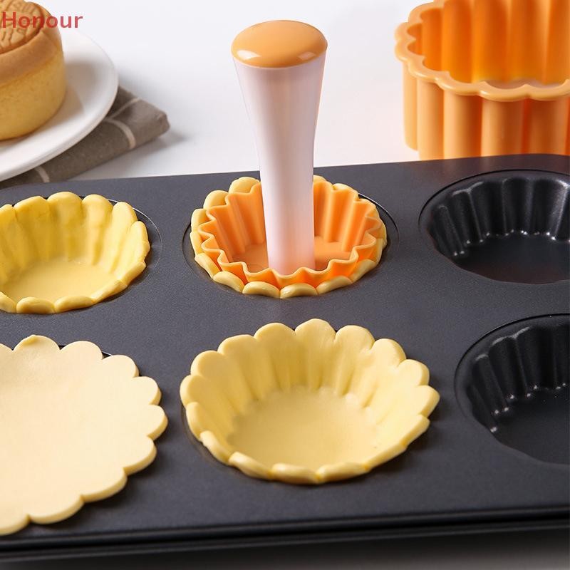 [Honour] Tart Shells Mold Set Pastry Tamper Plastic Tamper Round ...