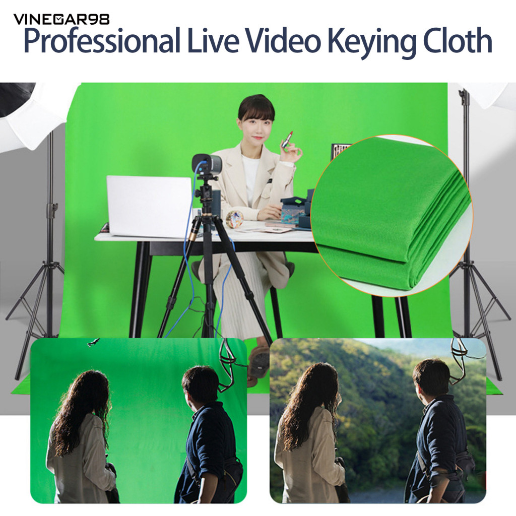 VINE Detailed Green Screen Live Streaming Accessories Photography ...