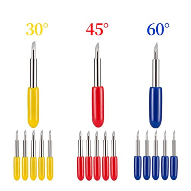 5pcs Cutter Blades 45 Degree Roland Cricut Blades Plotter Blades ...
