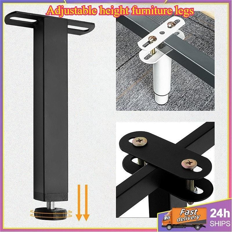 Height Adjustable Bed Beam Support Feet Reinforced Plastic Furniture ...