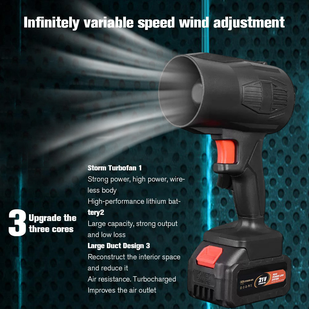 Air Dryer Lightweight Turbo Blower Lithium Battery Dust Blower for ...