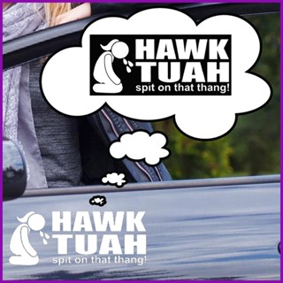 Funny Bumper Sticker Decal Hawk Tuah 24 Spit on That Thang Truck Window ...