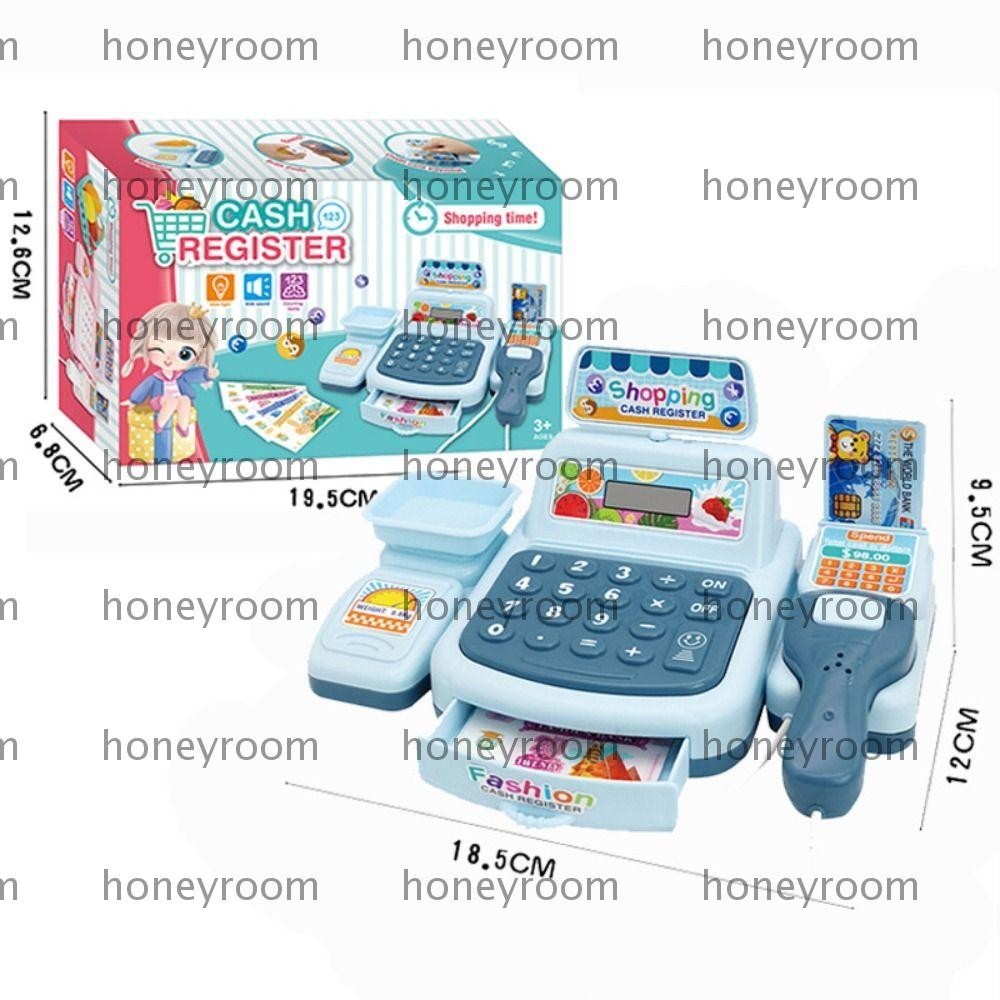 HONEYROOM Supermarket Cash Register, Lighting Play House Simulation ...