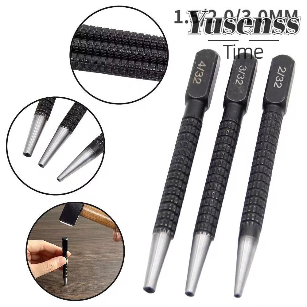 YUSENSS 1/3Pcs Center Punch, Universal Carving Scribing Locator Metal ...