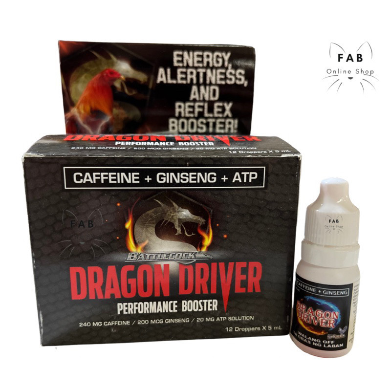 5ml Battlecock Dragon Driver Performance Booster (Caffeine + Ginseng ...