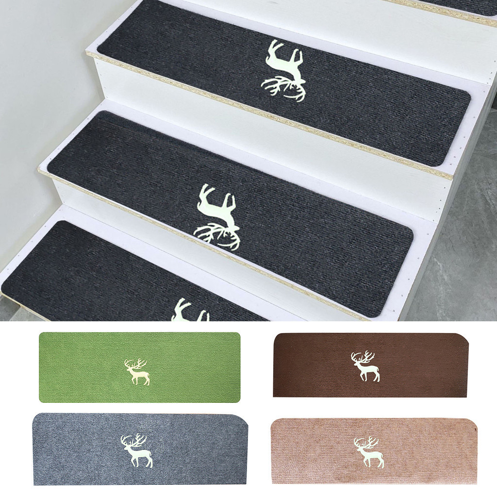 BSby__ Stair Step Mat Self-adhesive Super Absorbent Glow-in-The-Dark ...