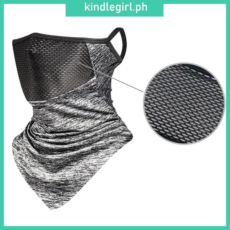 KING Nylon Balaclava Scarf Ear Loops Neck Gaiter UV for Protection Bike