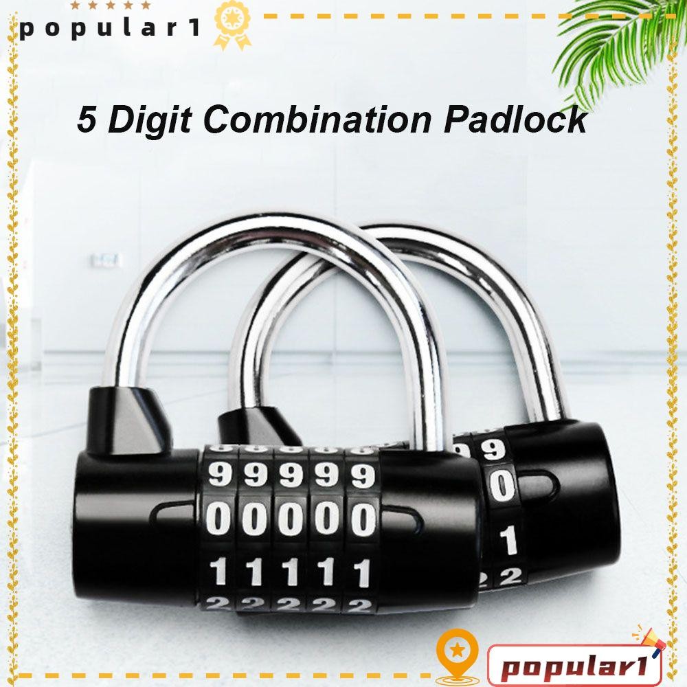POPULAR Password Padlock High Security Code Lock Key Safe Box Wardrobe ...