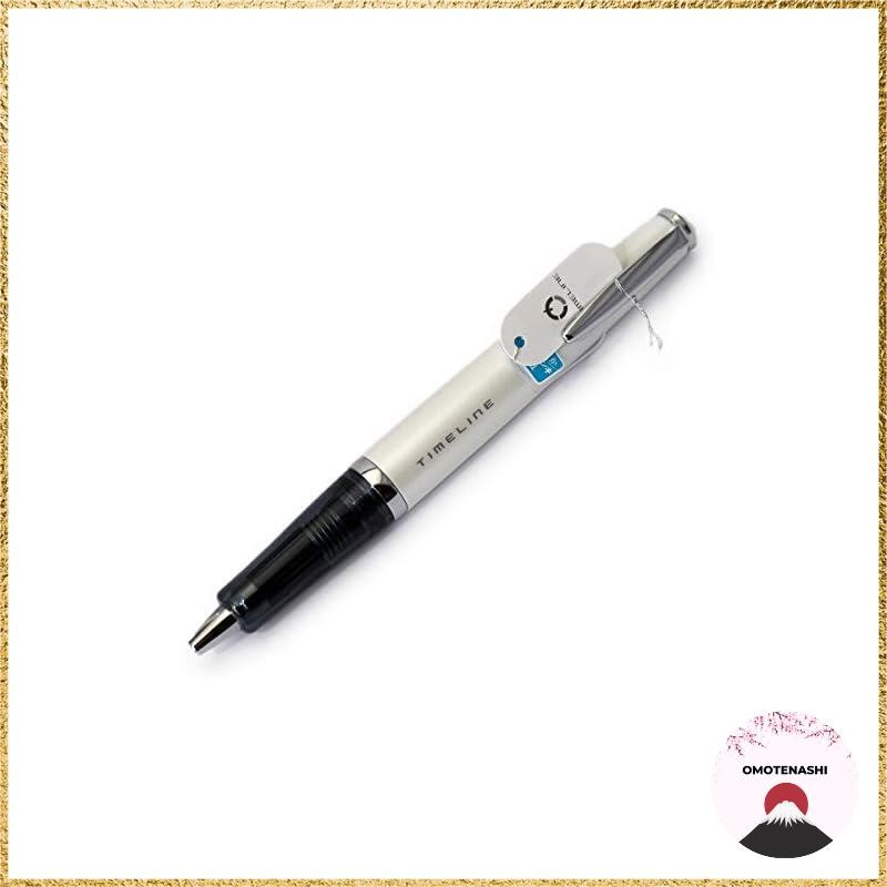 pilot-ballpoint-pen-time-line-present-snow-white-btl-3sr-sw-pilot