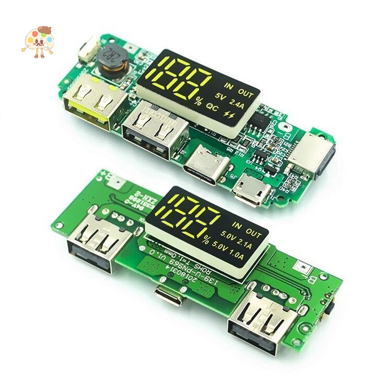 LON 18650 Lithium Charger Board Circuit Protection 18650 Charging Board ...