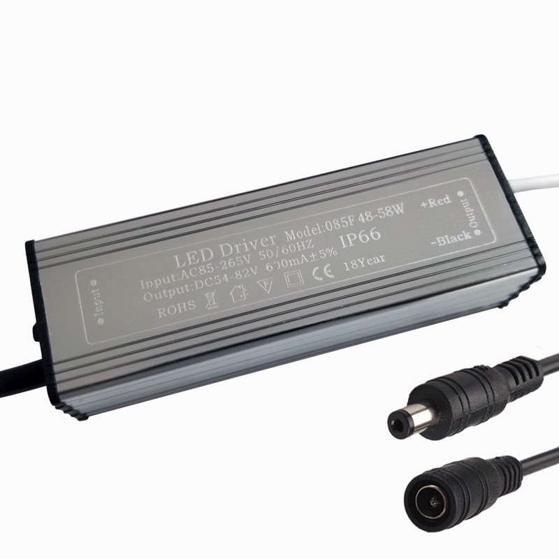 Led drive power flat lamp ballast driver transformer waterproof male ...