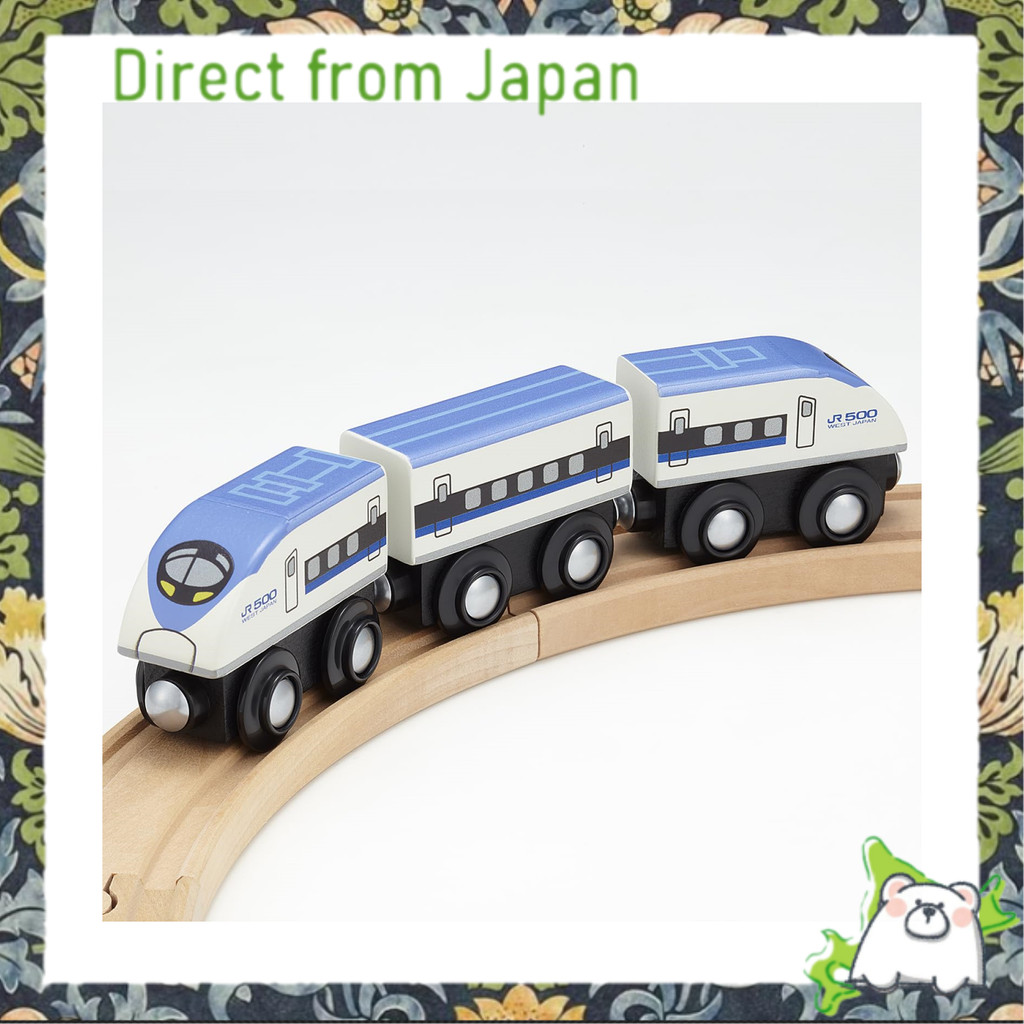 【Direct from Japan】Popondetta mokuTRAIN 500 Series Shinkansen Wooden