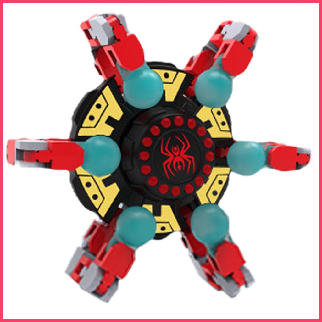 Deformable Robot Fingertip Toys Transformable Spin Sensory Spinner ...