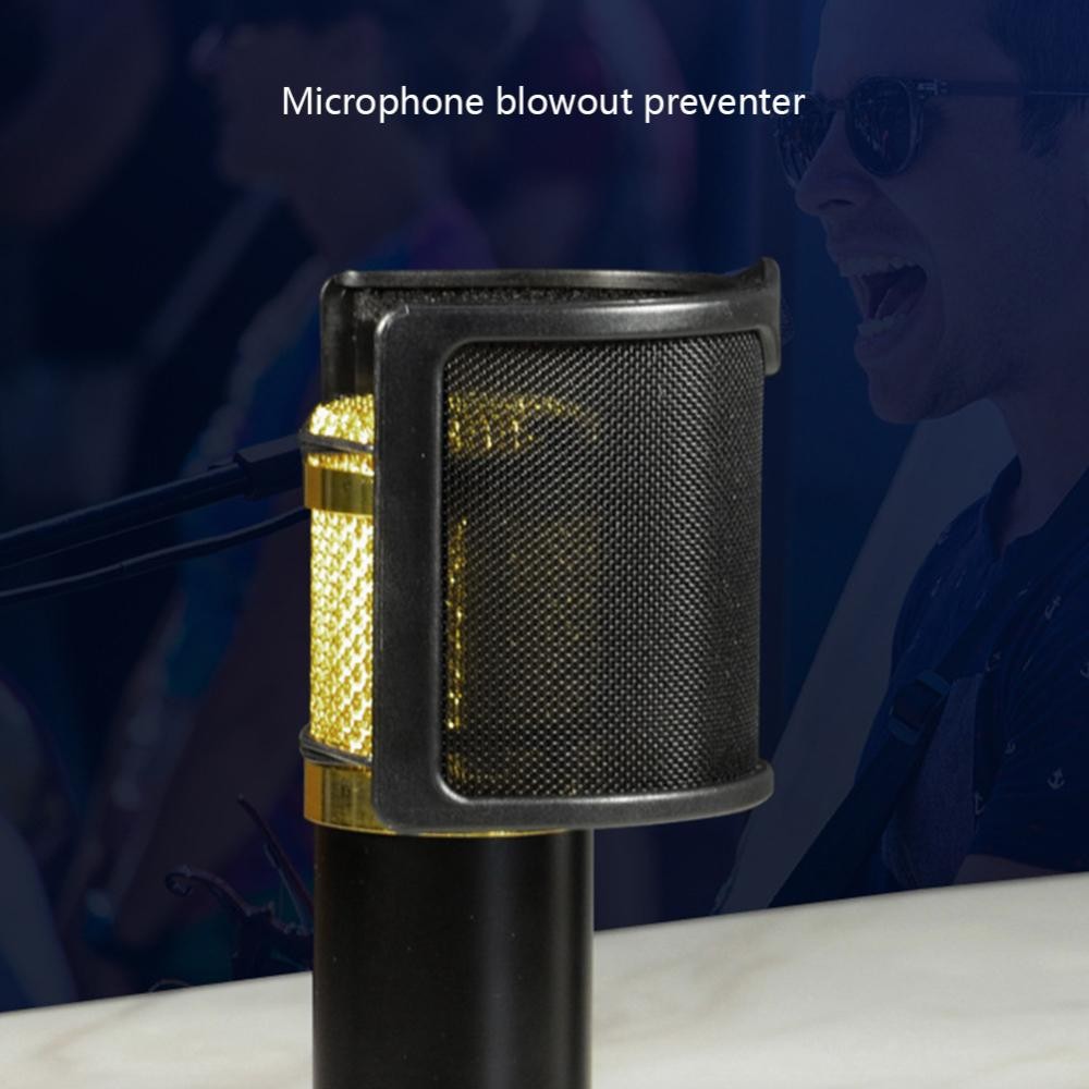 TIMEKEY Universal Microphone Pop Filter Condenser Microphone PC Studio ...