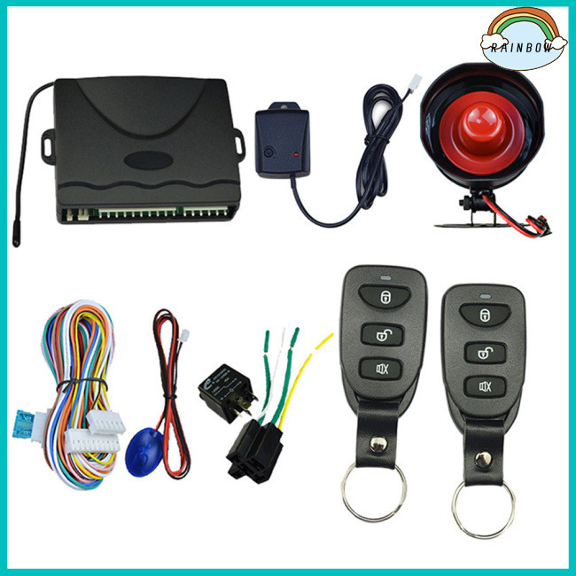 [COD] Universal 12V Auto Car Vehicle Security System Burglar Alarm