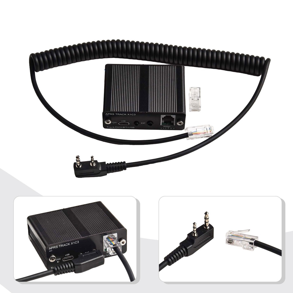 APRS X1C-3 Handheld Module Integrated GPS PTT Linkage Plug And Play ...