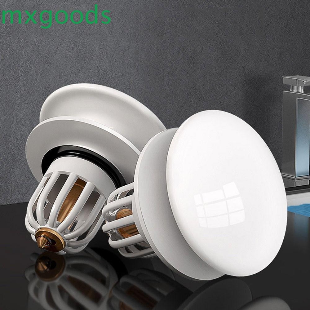 MXGOODS Popup Sink Drain, Bounce Core No Overflow Wash Basin Drain