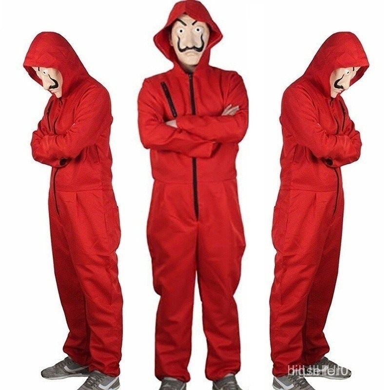 FAPH Unisex For Salvador Dali La Casa De Papel Money Heist Cosplay ...