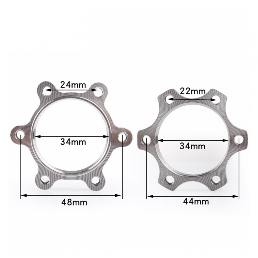 【shopee】Threaded Hubs Disk Freewheel Silver T6 Threaded Hub Disc 6 ...