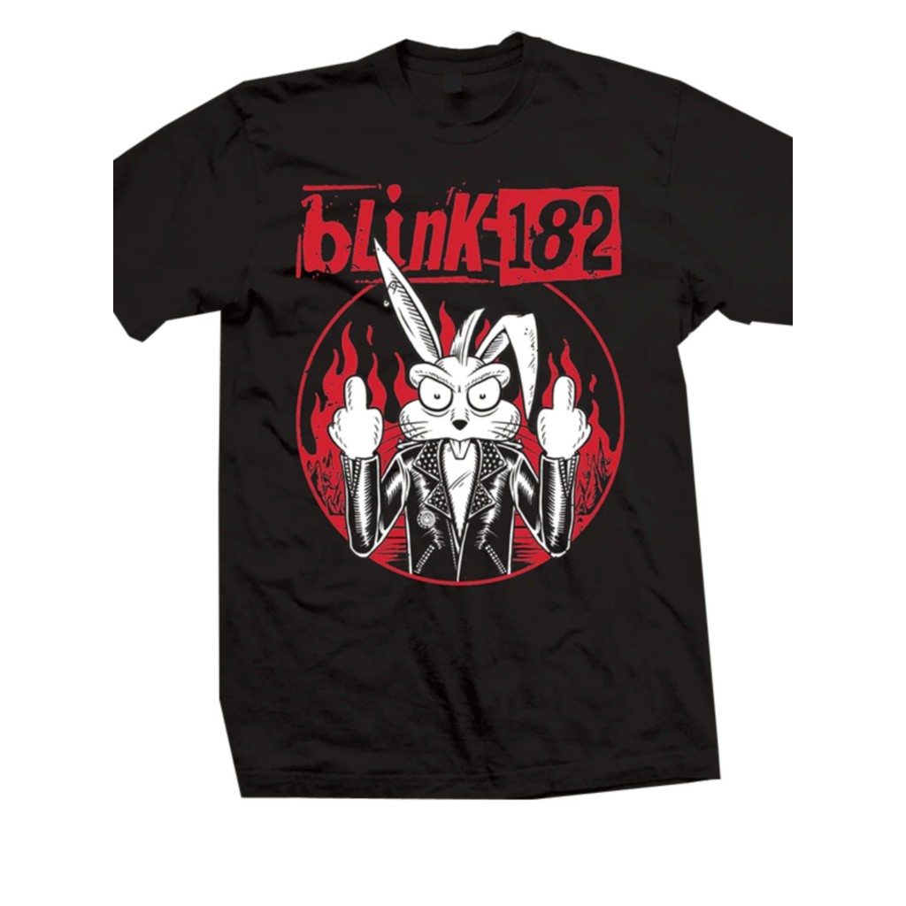 Blink182 Punk Rabbit Smiley Graffiti Rabbit Figure American Retro High ...