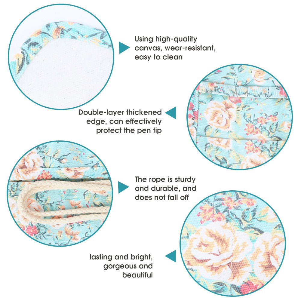 Mabao Pencil Bag Roll and beautiful Painting Pen Art Supplies