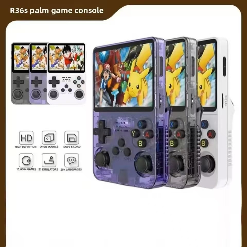 Open Source R36S Retro Handheld Video Game Console Linux System 3.5 ...