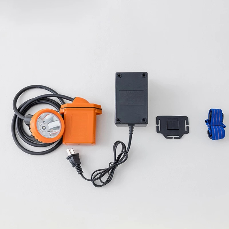 KL5M Miner's Lamp Wisdom Flashlight Rechargeable Lithium Battery Light ...
