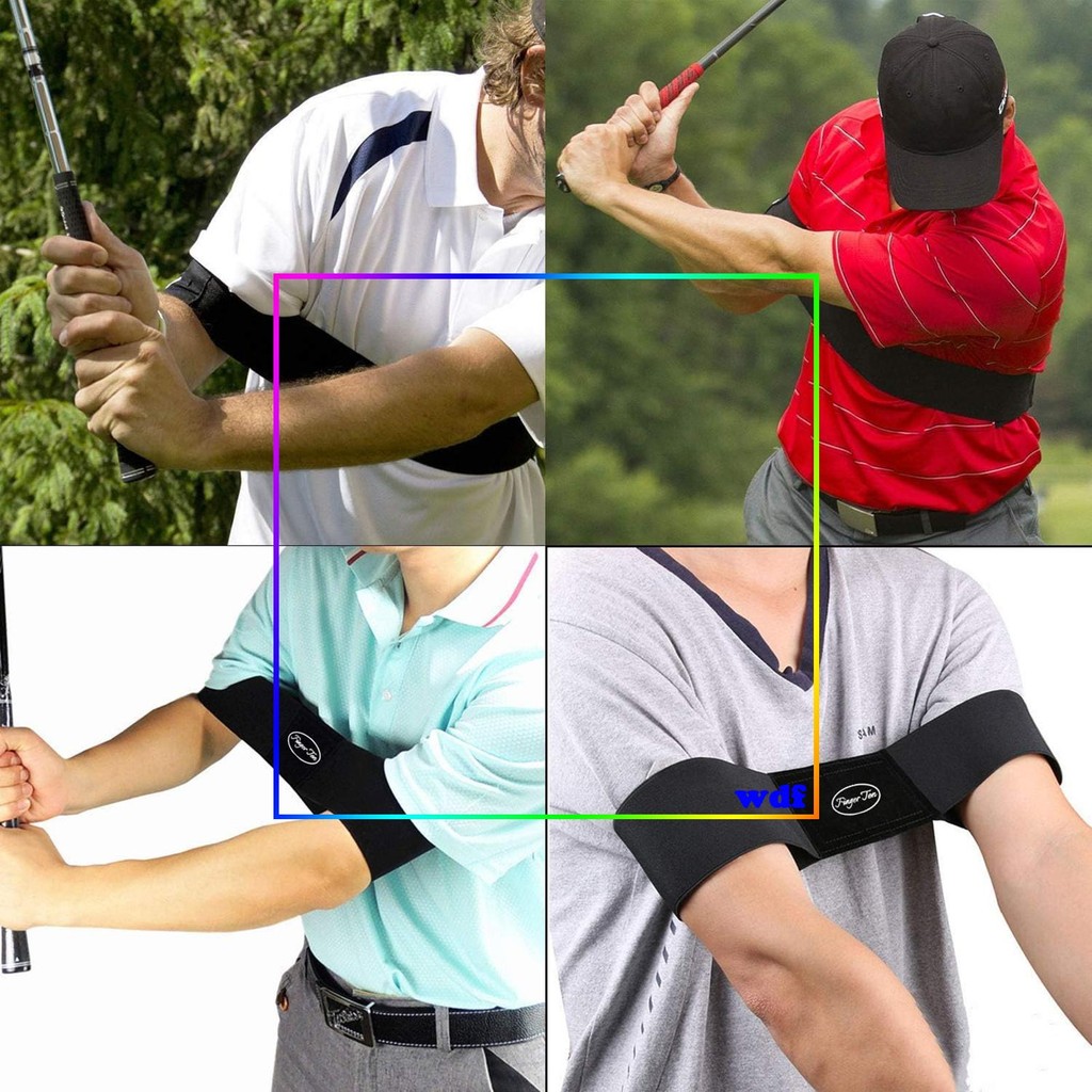 Golf Swing Trainer Strap Practice Tool Golf Swing Alignment Trainer for ...