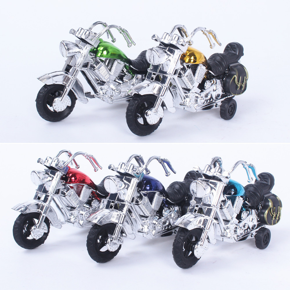 Plastic Harley Motorcycle Kids Toy Car Model Random color- Cake ...