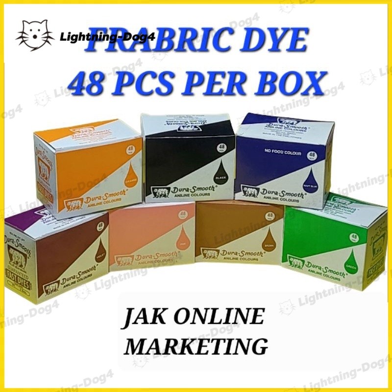 48pack/box random brand smooth fast dyes jobos dye DIY Tie Dye Pigment ...